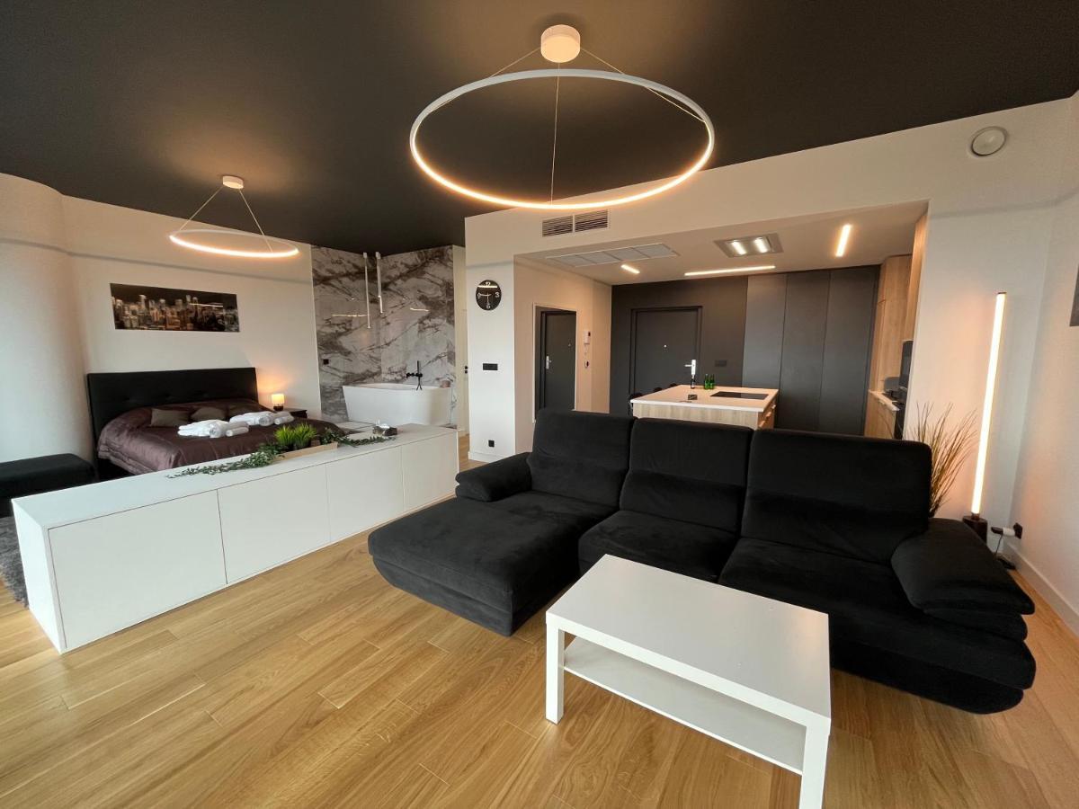 Hanza Tower - Luxurious Apartment 60M2 - 15Th Floor City View Szczecin Ngoại thất bức ảnh