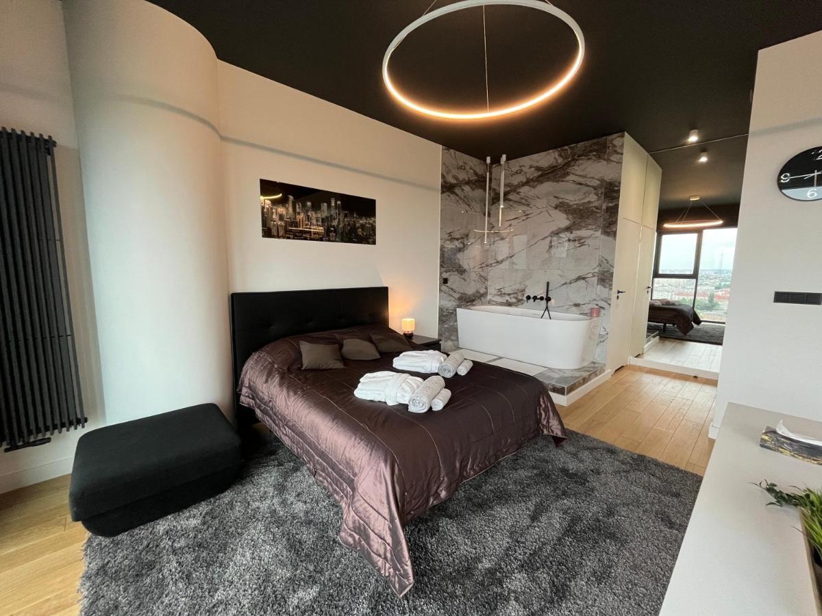 Hanza Tower - Luxurious Apartment 60M2 - 15Th Floor City View Szczecin Ngoại thất bức ảnh