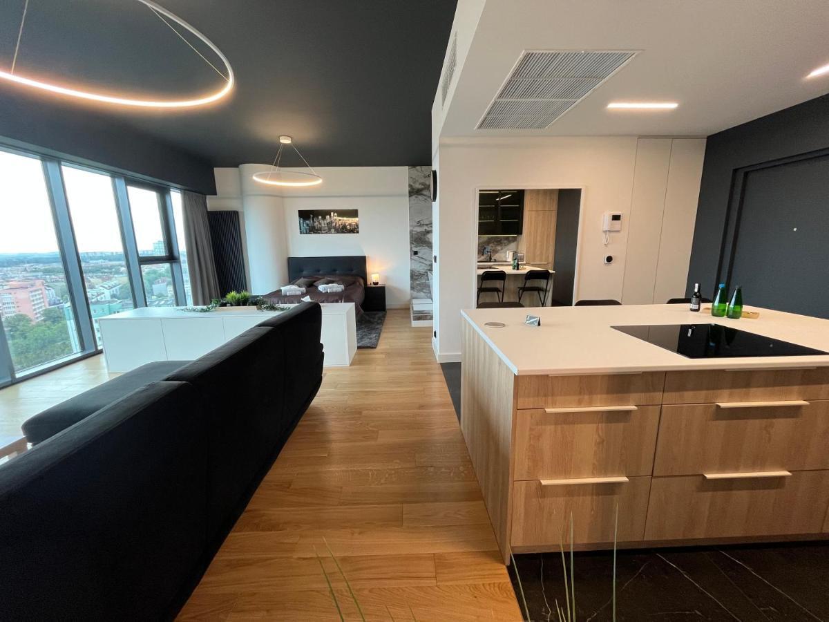 Hanza Tower - Luxurious Apartment 60M2 - 15Th Floor City View Szczecin Ngoại thất bức ảnh