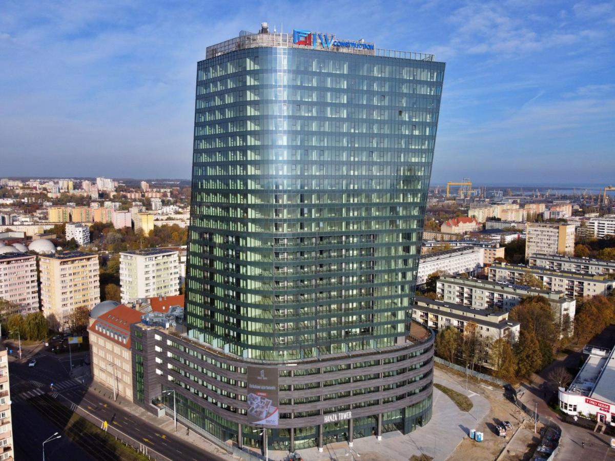 Hanza Tower - Luxurious Apartment 60M2 - 15Th Floor City View Szczecin Ngoại thất bức ảnh