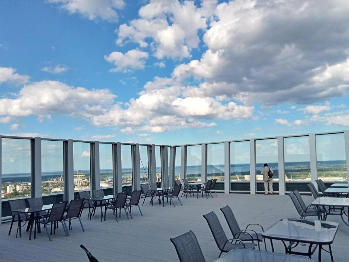 Hanza Tower - Luxurious Apartment 60M2 - 15Th Floor City View Szczecin Ngoại thất bức ảnh